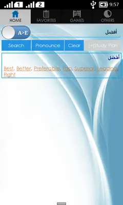 Arabic Dictionary android App screenshot 5